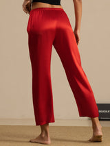[Rotwein] SilkSilky-DE Women's Sleep Pants 002