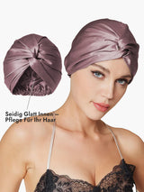 [Blasses Mauve] SilkSilky-DE Schlafmützen 004