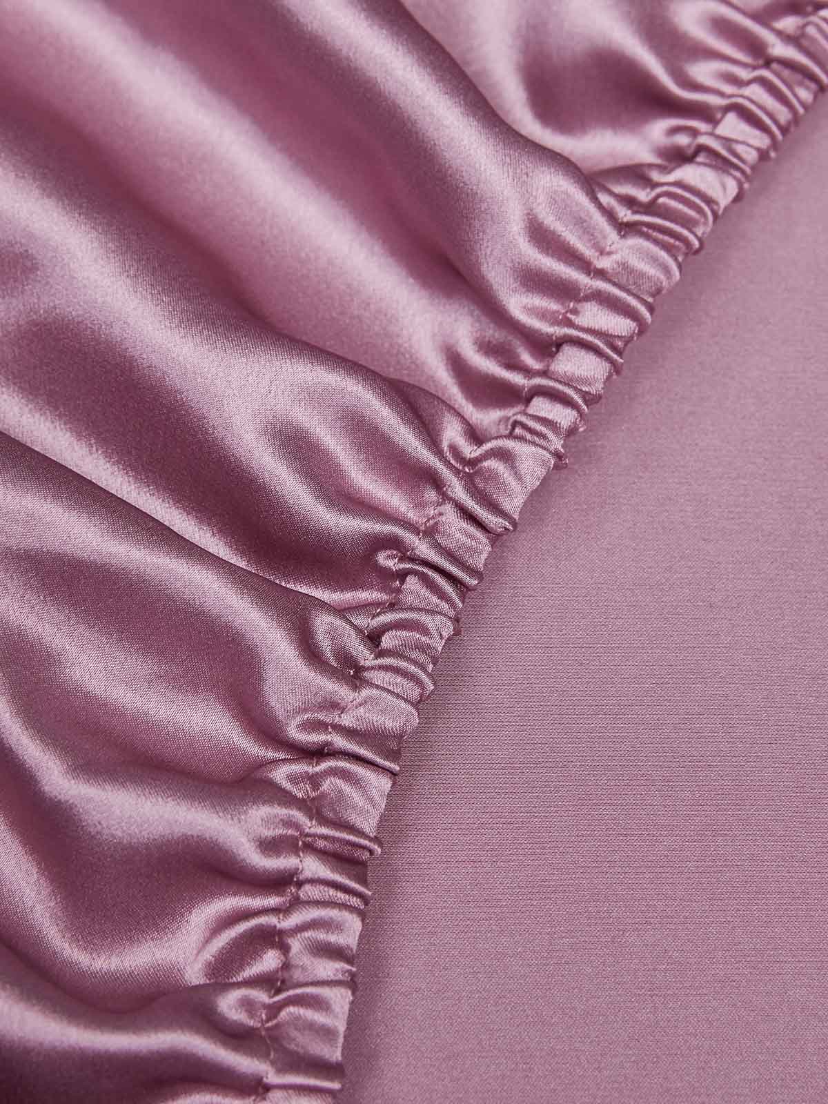 [Mauve Orchidee] SilkSilky-DE 19Momme Reine Seide Sheet 004