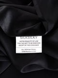 SilkSilky DE 19Momme Reine Seide Bedding Set Schwarz 006