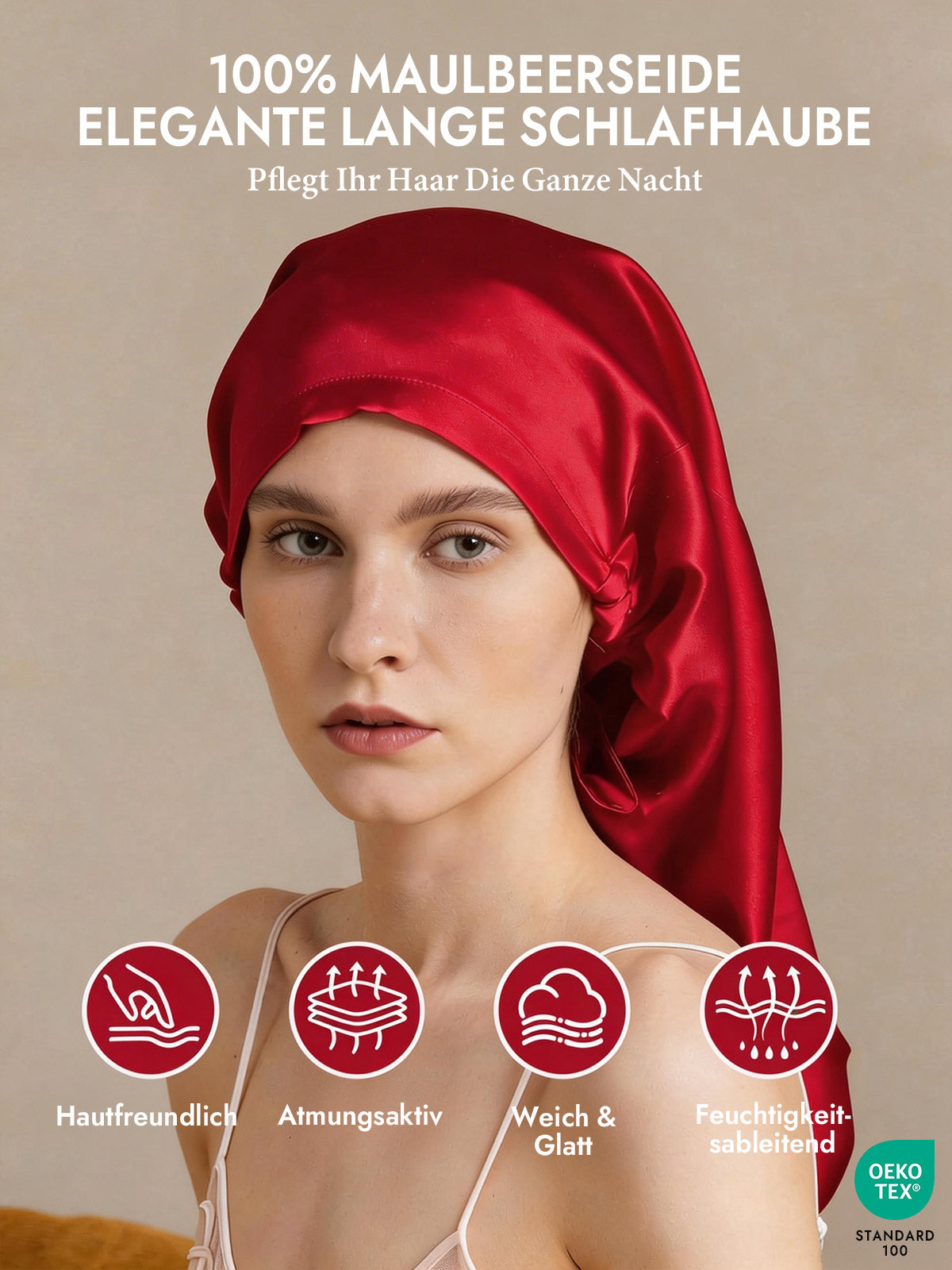 [Rotwein] SilkSilky-DE Schlafmützen 002