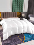 SilkSilky DE 25Momme Reine Seide Duvet Cover Weiß 002