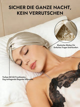 [Beige] SilkSilky-DE Schlafmützen 006