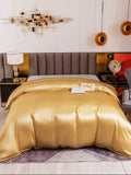 SilkSilky DE 19Momme Reine Seide Duvet Cover Champagner 002