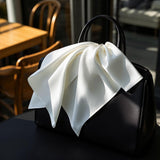 [Weiß] SilkSilky-DE Schals 001