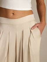 [Beige] SilkSilky-DE Damenhosen 004