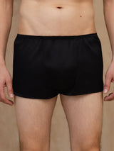 [Schwarz] SilkSilky-DE Mens Underwear 001