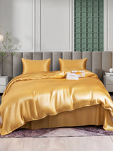[Champagner] SilkSilky-DE Bettwäsche Sets 002