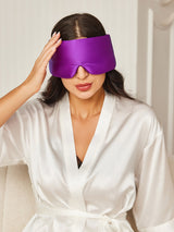 [Violett] SilkSilky-DE Augenmasken 003