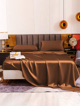 [Kaffee] SilkSilky-DE 19Momme Bettwäsche Sets 005