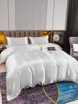 [Silber] SilkSilky-DE 22Momme Reine Seide Bedding Set 005,