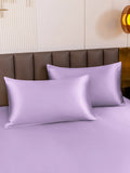 SilkSilky DE 19Momme Reine Seide Pillowcase Lavendel 001