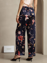 [Marine Blumen] SilkSilky-DE 19Momme Seide Womens Pants 002