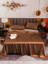 [Kaffee] SilkSilky-DE 19Momme Bettwäsche Sets 002