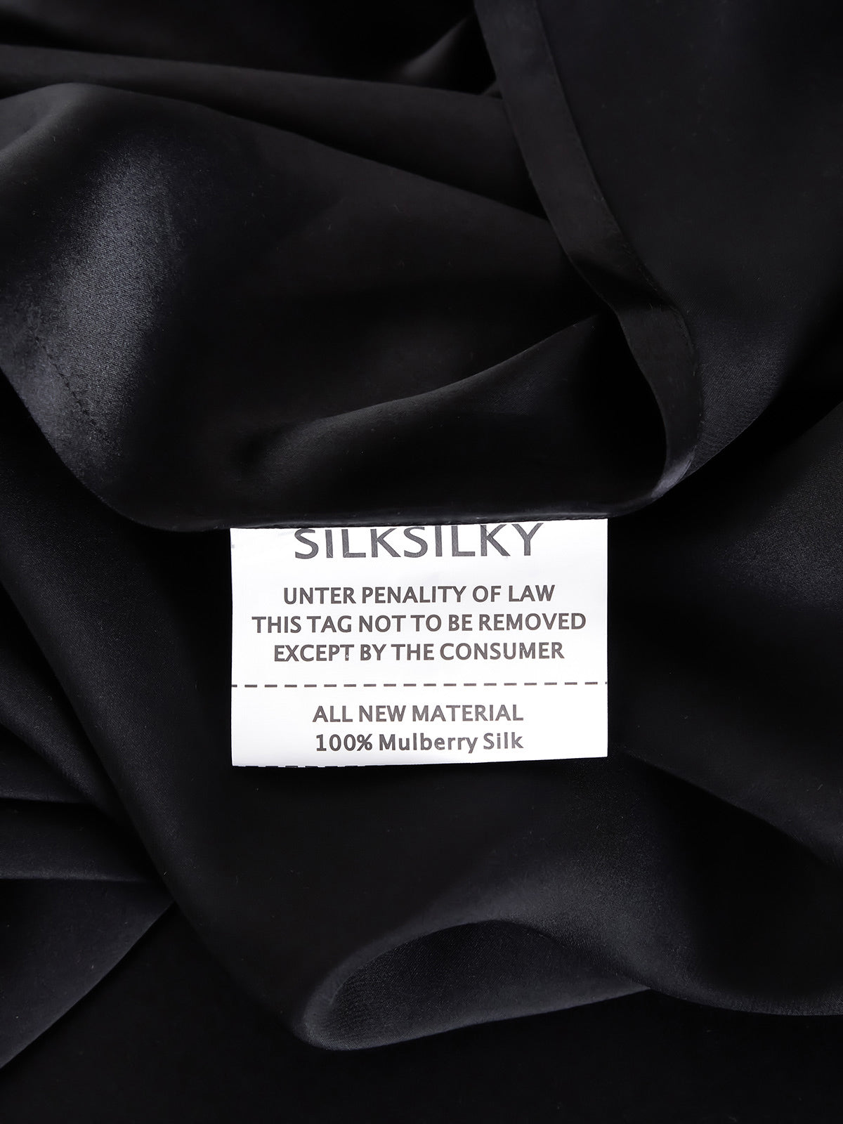 [Schwarz] SilkSilky-DE 25Momme Reine Seide Bedding Set 008