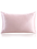 SilkSilky DE 22Momme Reine Seide Pillowcase Set Rosa 002