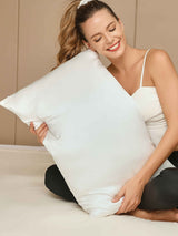 [Weiß] SilkSilky-DE 22Momme Reine Seide Pillowcase 005