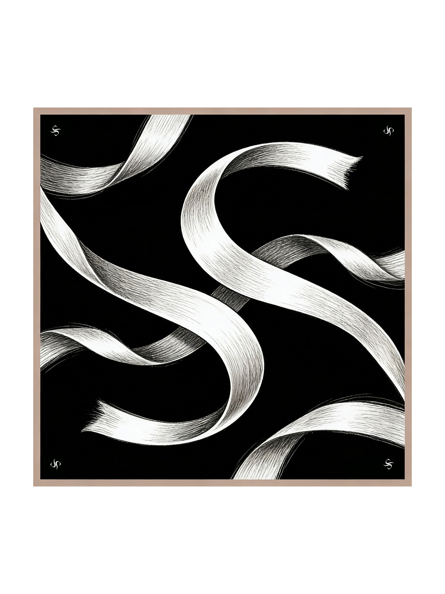 [P106] SilkSilky-DE Pure Silk Scarf 001