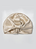 SilkSilky-DE Reine Seide Sleep Cap Beige 005