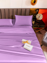 [Lavendel] SilkSilky-DE 19Momme Bettwäsche Sets 005