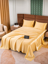 [Champagner] SilkSilky-DE 25Momme Bettwäsche Sets 002
