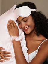 [Rosa] SilkSilky-DE 19Momme Reine Seide Pillowcase Set 001