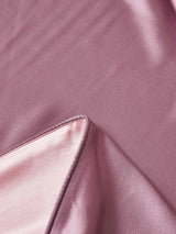 [BlassesMauve+Hellrosa] SilkSilky-DE 19Momme Bettwäsche Sets 006