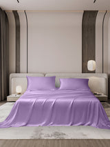 [Lavendel] SilkSilky-DE 19Momme Bettwäsche Sets 001