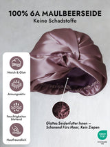 [Blasses Mauve] SilkSilky-DE Schlafmützen 003