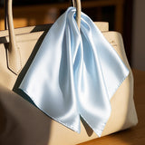 [Hellblau] SilkSilky-DE Schals 004