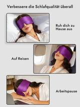 [Violett] SilkSilky-DE Augenmasken 006