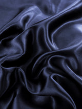 [Dunkelblau] SilkSilky-DE 25Momme Reine Seide Bedding Set 006