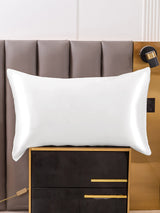 [Weiß] SilkSilky-DE 30Momme Reine Seide Pillowcase 001
