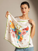 [P091] SilkSilky-DE Reine Seide Scarf 002