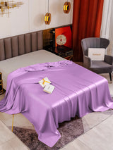 [Lavendel] SilkSilky-DE 19Momme Spannbettlaken 001