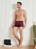 SilkSilky DE Seidenstrick Mens Underwear Rotwein 004