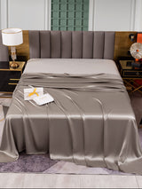 [Grau] SilkSilky-DE 25Momme Spannbettlaken 002