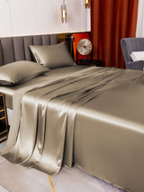 [Khaki] SilkSilky-DE 19Momme Bettwäsche Sets 003