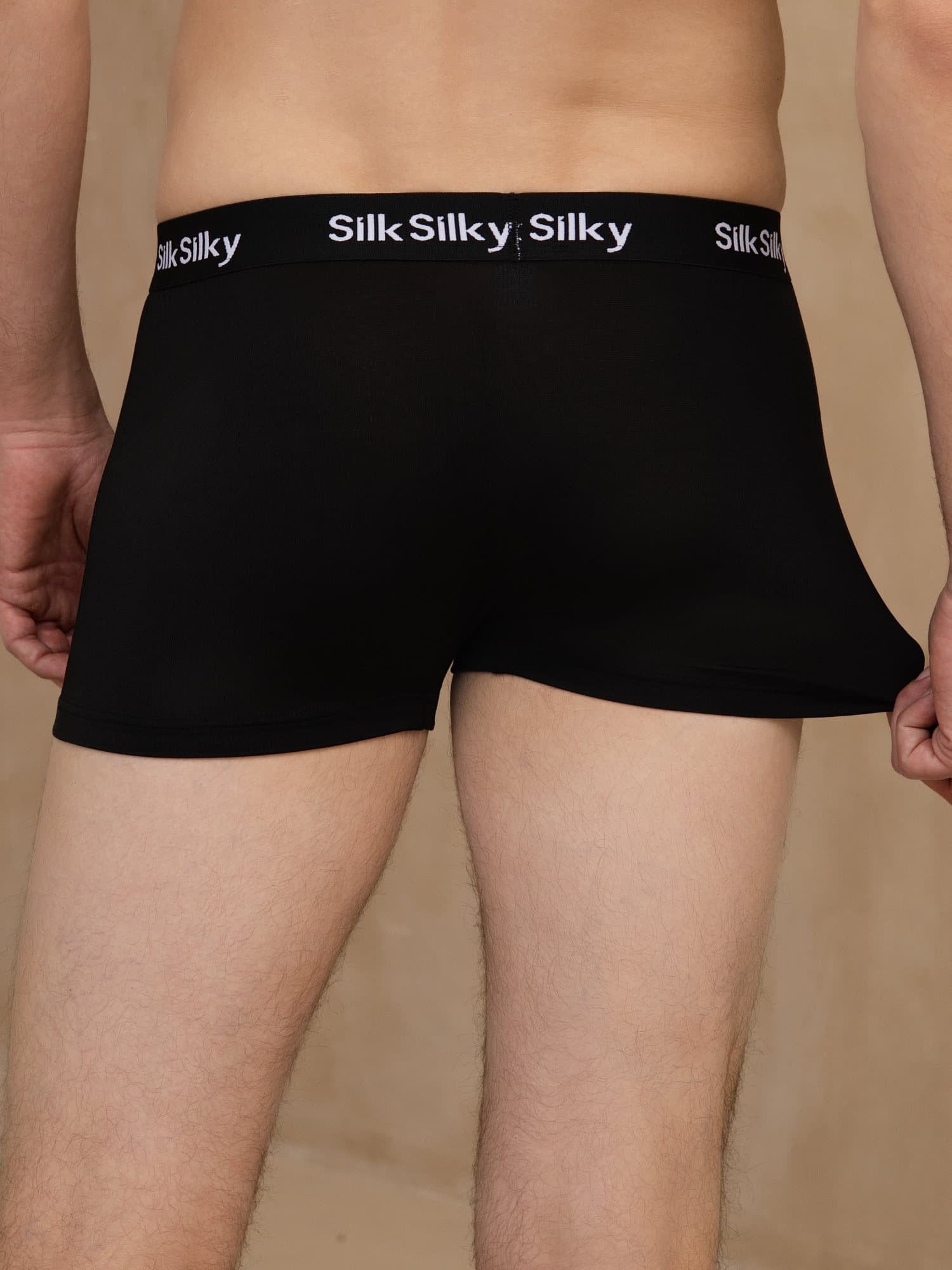 [Schwarz] SilkSilky-DE Herrenunterwäsche 002