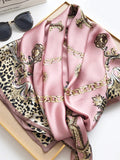 SilkSilky DE Reine Seide Scarf Leopard 002