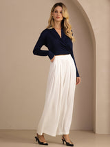 [Weiß] SilkSilky-DE Womens Pants 006