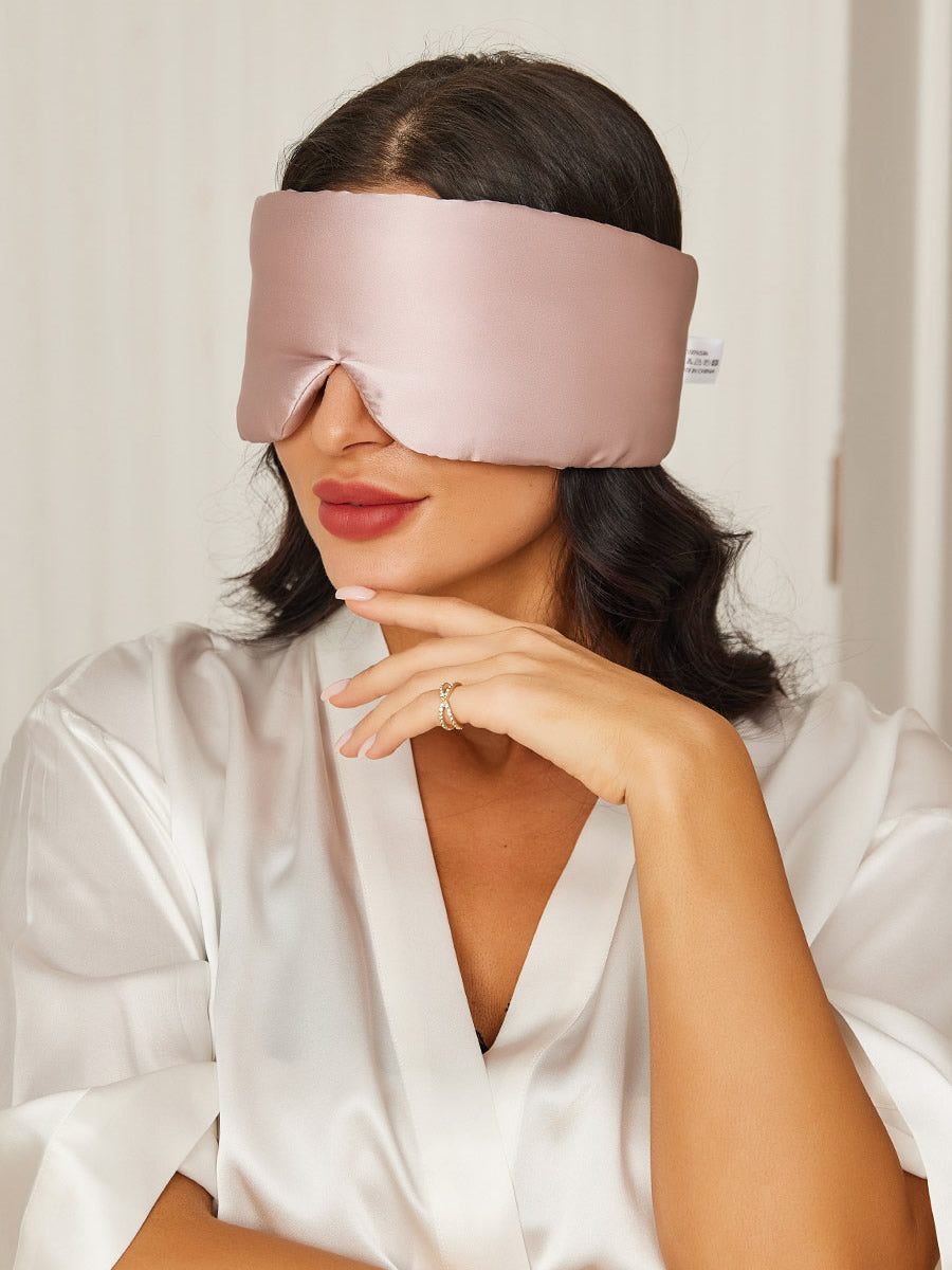 [Hellrosa] SilkSilky-DE 19Momme Reine Seide Eye Mask 001