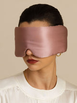 [BlassesMauve+Hellrosa] SilkSilky-DE Augenmasken 002
