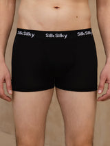 [Schwarz] SilkSilky-DE Mens Underwear 005