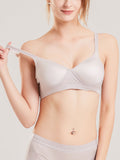 SilkSilky DE Seidenstrick Bra Grau 001