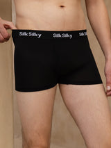 [Schwarz] SilkSilky-DE Mens Underwear 004