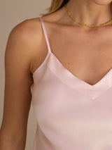 [Hellrosa] SilkSilky-DE Sleeveless V Neck Cami Top 005