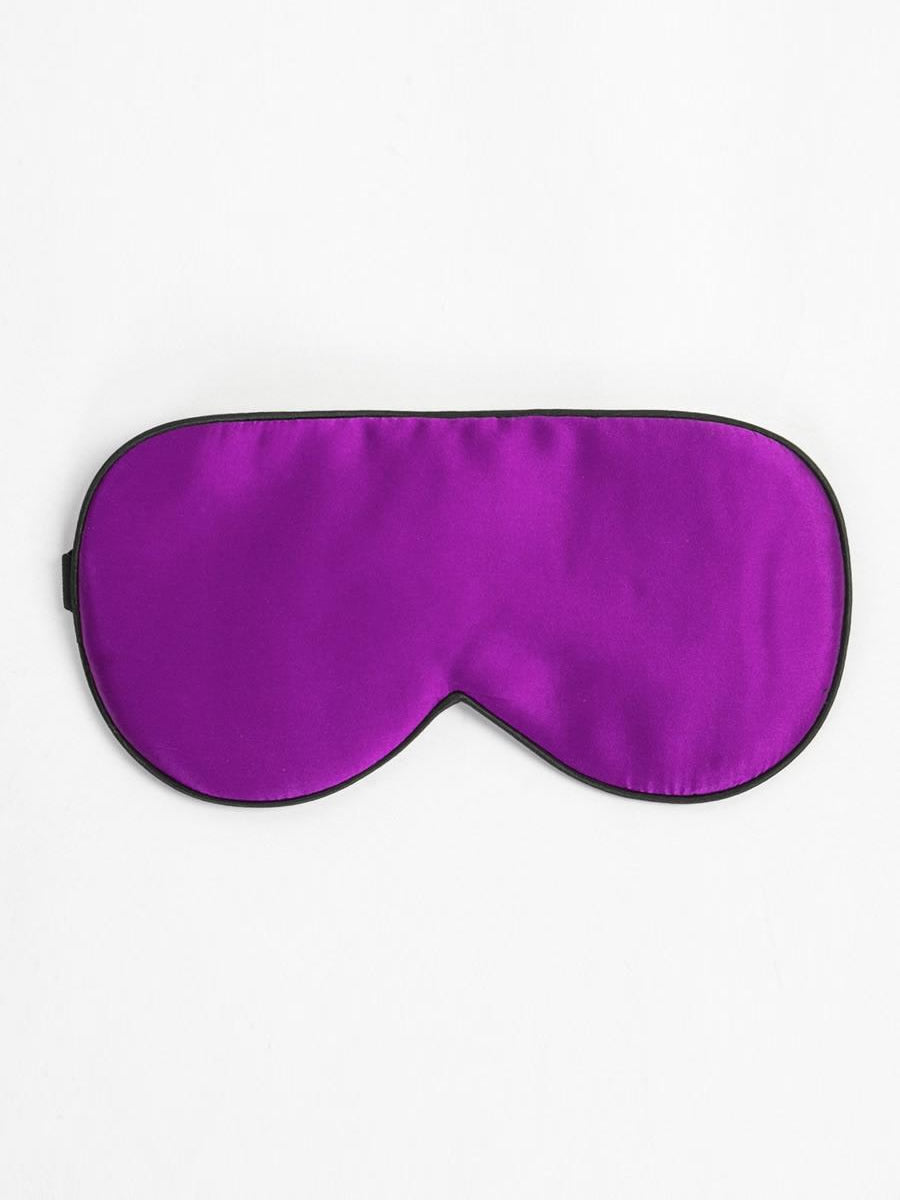 [Lila] SilkSilky-DE 19Momme Reine Seide Eye Mask 006