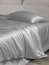 [Silber] SilkSilky-DE 22Momme Bettwäsche Sets 003
