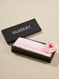 SilkSilky DE Reine Seide Scarf Rosa 001